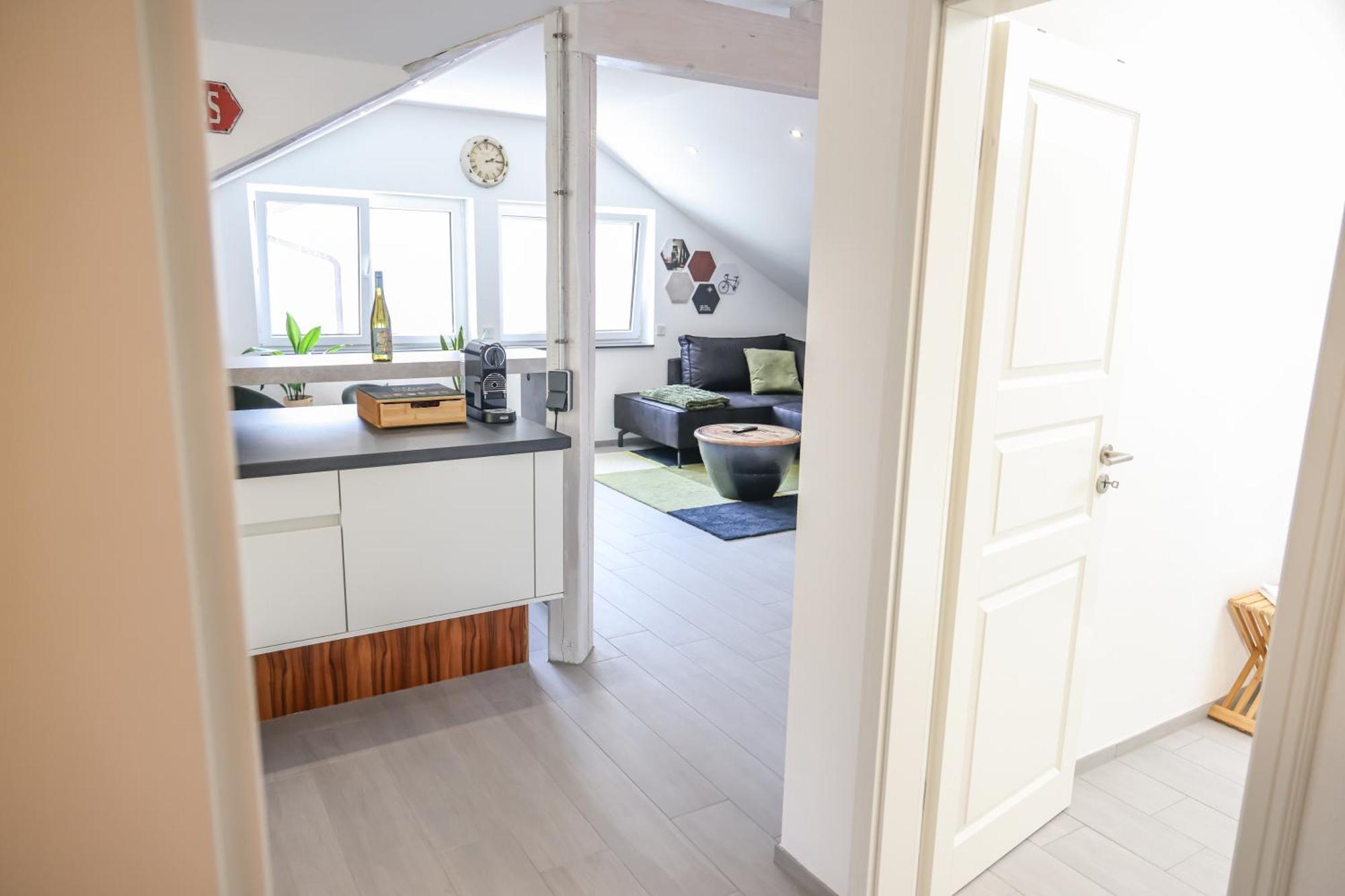 Penthouse-Wohnung I 100 Qm I Blick Auf Die Weinreben I Nespresso I Emma Matratzen Auggen Exterior foto
