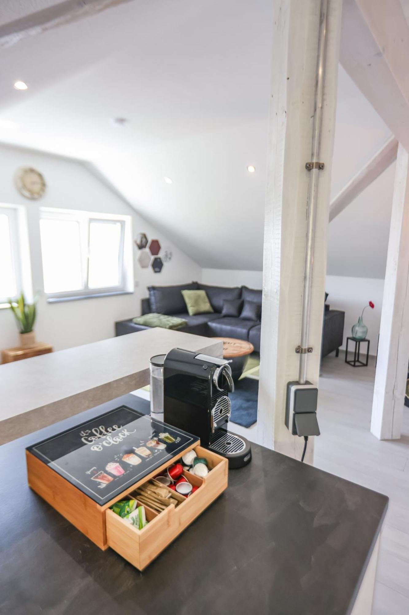 Penthouse-Wohnung I 100 Qm I Blick Auf Die Weinreben I Nespresso I Emma Matratzen Auggen Exterior foto